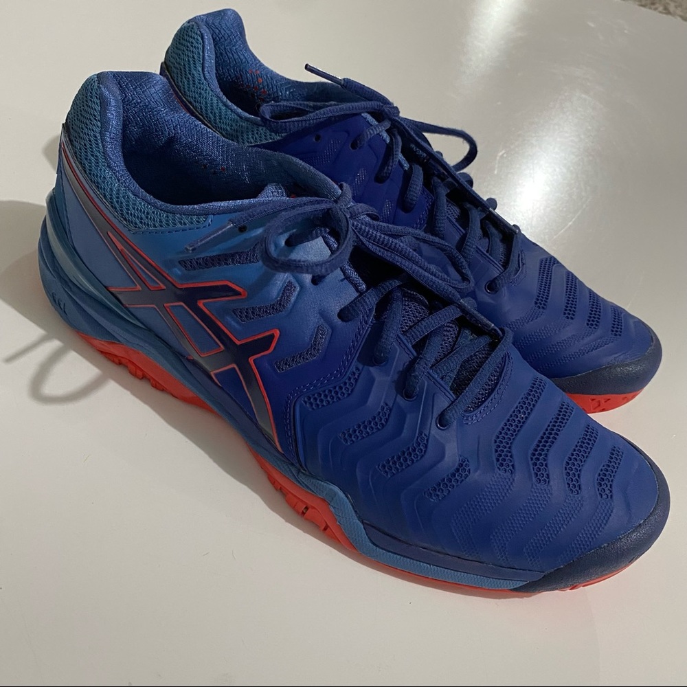 ASICS Gel Resolution 7 Blue Men’s Size 11_2